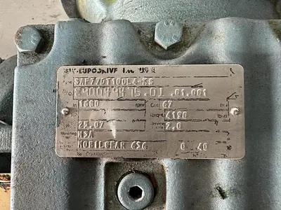 Sew-Eurodrive 5 HP Motor w/ Gear Reducer