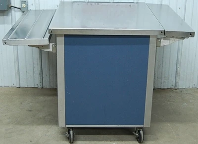 142-0873 Delfield 3’ Stainless Steel Mobile Workstation