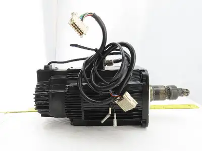 Yaskawa Electric SGMGH-13A2A-YR23 AC Servo Motor Removed From a Motoman YR-UP50