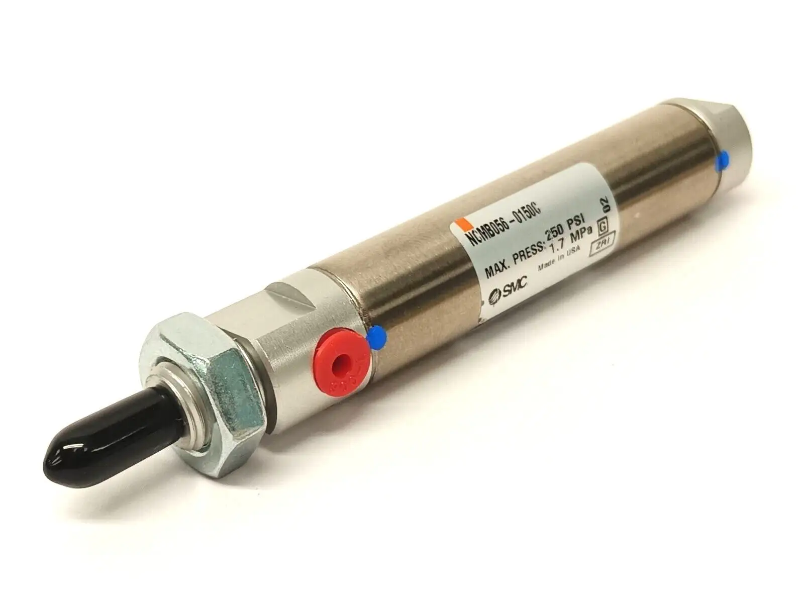 NCMB056-0150C | SMC  Round Body Cylinder Double Acting 9/16" Bore 1-1/2" Stroke - New Other