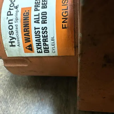 USED HYSON CYLELBL