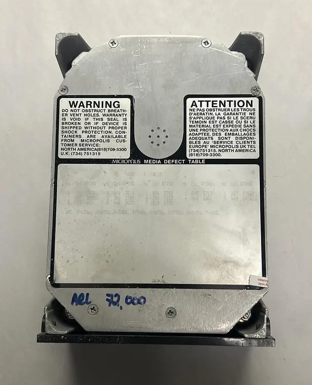 Used MICROPOLIS 900527-01-1D Memory Ohio US | Surplus Asset Holdings #1227736