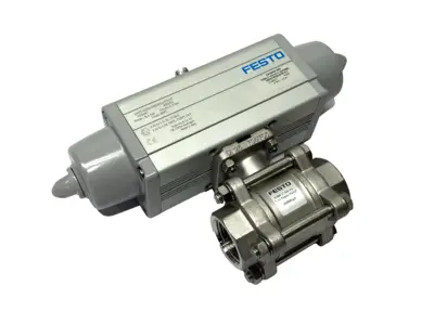 USED FESTO VZBA-1"-GG-63-T-22-F0405-V4V4T-PS30-R-90-4-C, 1758073