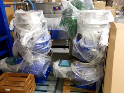 Alfa-Laval Complete 8-10 TPH Olive Oil Processing Line.