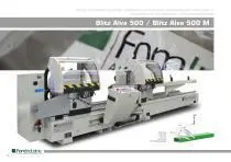 2011 BLITZ ALVA BZ ALVA 500 HIGH SPEED DOUBLE HEADED MITRE SAW FOR ALUMINUM AND EXTRUSIONS | Maurice Cohen (4)