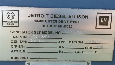 USED MARATHON 960 KW