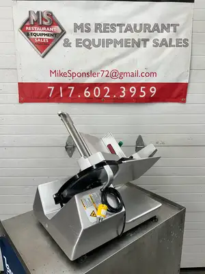 Bizerba 2017 GSPH Manual Deli Slicer Fully Refurbished Tested Working!