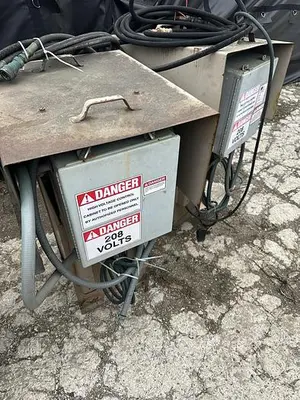USED HARMONY C100SB TWO YARD SHORT BACK COMPACTOR
