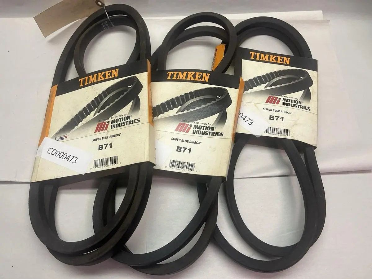 New | in-Stock TIMKEN B71 Belts Ohio US | Surplus Asset Holdings #1238419