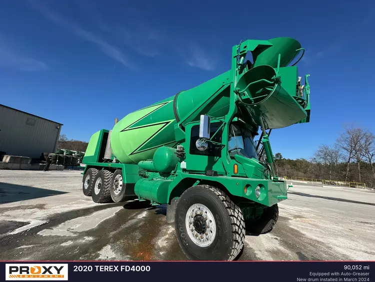 Used 2020 TEREX FD4000 Cement Mixers Georgia US | Proxy Equipment #1381946