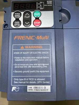 USED Fuji Electric FRN003E1S-2U