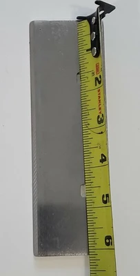 *NEW* BAG OF 5 Cutting Chopper Blade Inserts 2" x 6-1/8" x 1/8"  2 Hole Mounts