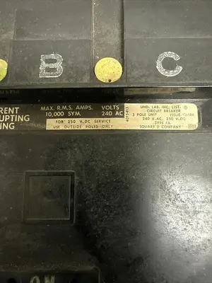 Used SQUARE D FA32100 Miscellaneous Equipment (Electrical & Power) Ohio US | Surplus Asset Holdings #1241879