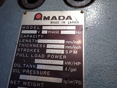 USED 1984 AMADA H3013
