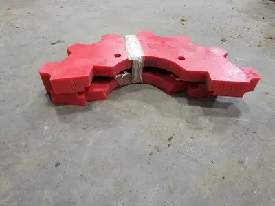 Split Mill Chain Sprocket - 13 Teeth Plastic