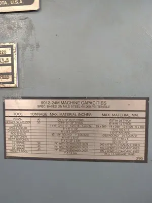 USED 2004 SCOTCHMAN 9012-24M 90 TON IRON WORKER