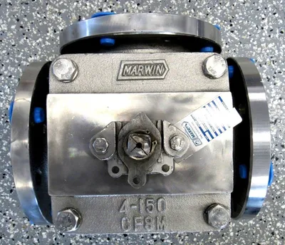 NEW MARWIN 3T-2333FT BALL VALVE 3T2333FT CF8M 4"
