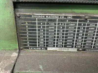 Used SHELDON _UNKNOWN_ Engine Lathes Ohio US | HGR 24 #1345364
