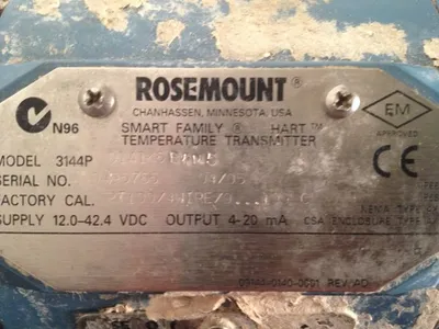 USED Rosemount 3144P