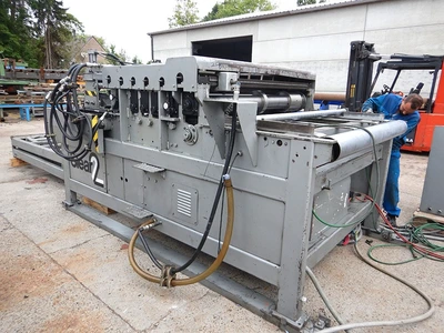 USED IOWA SLITTING & CUT TO LENGTH 1600 X 3 X 12 TON CNC