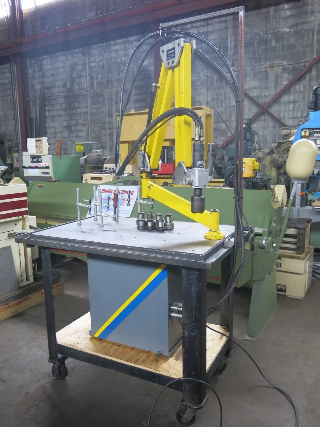 Flex Arm Hydraulic Tapping Arm & Table