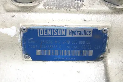 Denison Hydraulics T6H20C M17 R1B L00 000 00 Double Vane Pump