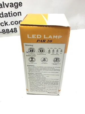 Bulbrite T-Type LED Lamp Par 20 E26 PAR20-RGB6X1-88 Dimmable