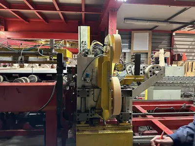 USED STAM SIEMPELKAMP SANDWICH PANEL LINE CNC