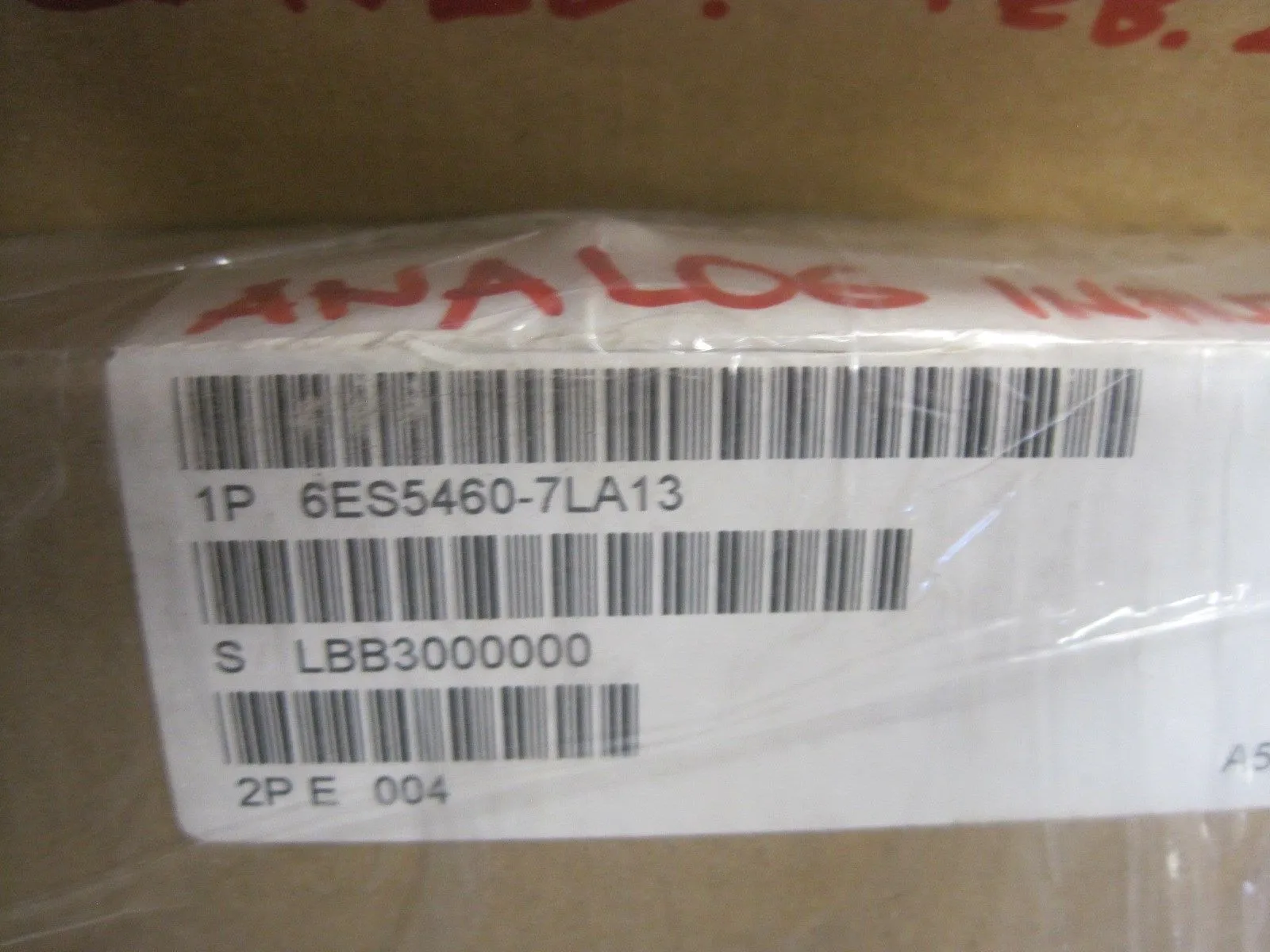 NEW SEALED SIEMENS 6ES5460-7LA13 ANALOG INPUT 6ES54607LA13