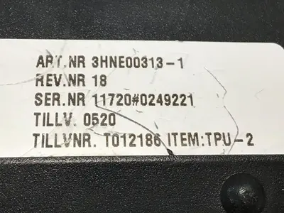 USED ABB 3HNE00313-1