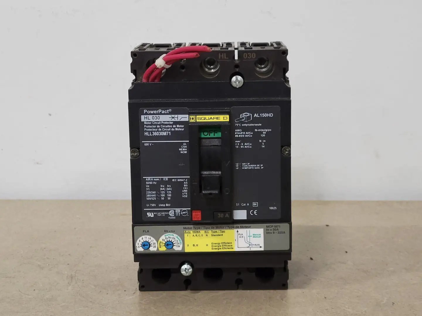 New | in-Stock SQUARE D HLL36030M71 Switchgears British Columbia CA | Lenmark #240949