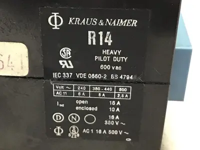 USED KRAUS & NAIMER R14