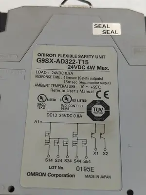 USED OMRON G9SX-AD322-T15