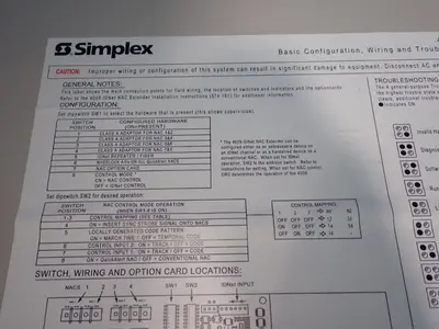 Used SIMPLEX 4009 Industrial Controls Ohio US | HGR 24 #1249403