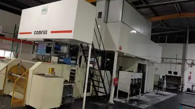2011 Comiflex 8 color  gearless printing press Printing & Converting, Presses - Central Impression | Mark One Machinery (2)