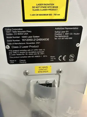 New | in-Stock 2021 EPILOG 16000 Laser Markers Kentucky US | Machine Tool Emporium #1354482