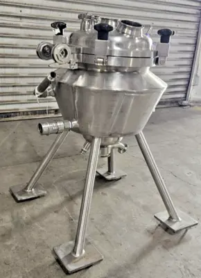 DCI Jacketed Stainless Steel Portable Vessel Tank Fermentation