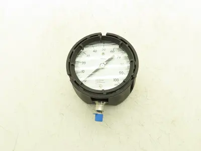 Weksler AA442PF4LW 4.5" Royal Dial Gauge 1/4" NPT 0-100 psig