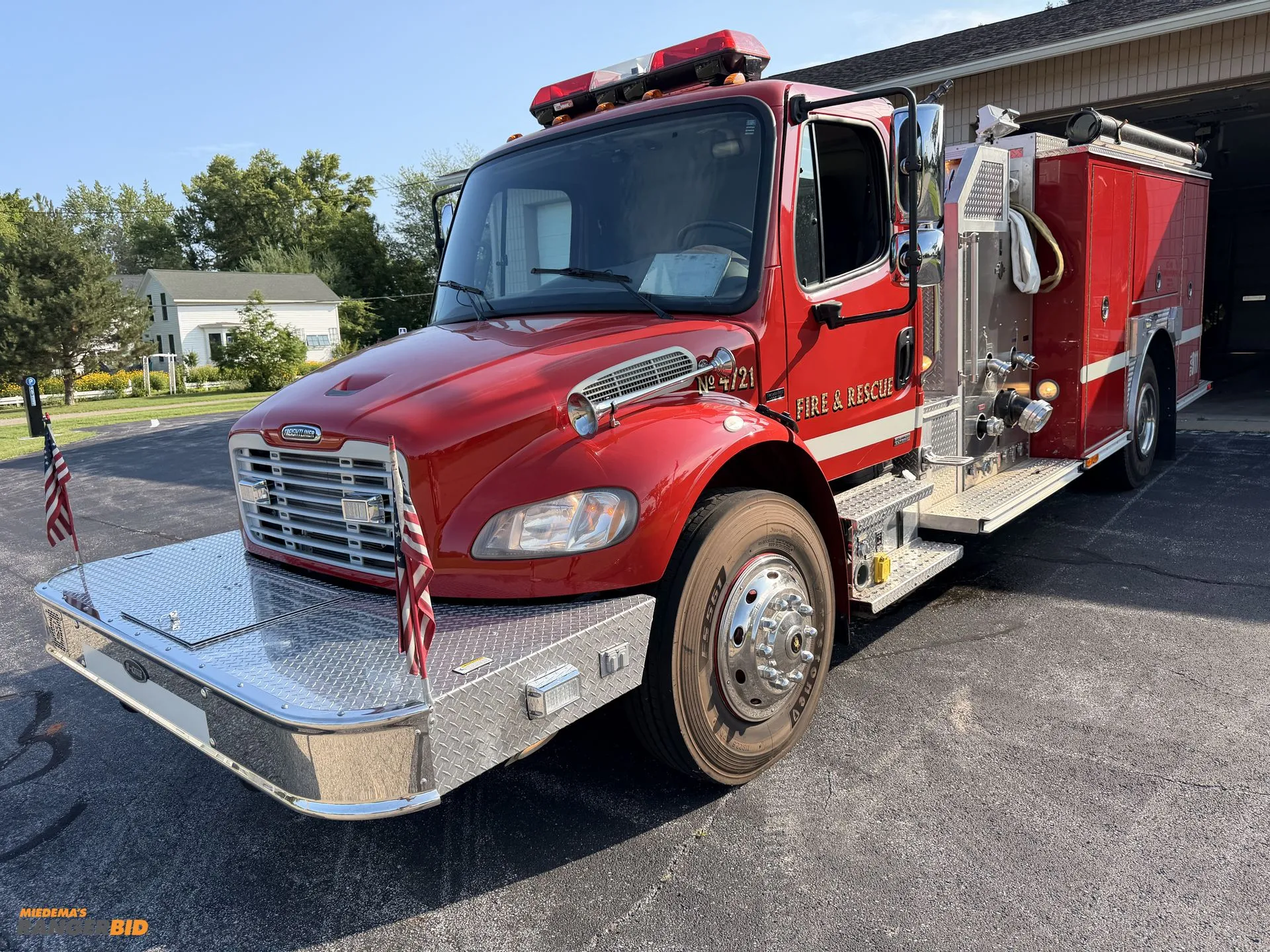 Used 2004 FREIGHTLINER M2 E-ONE Fire Trucks Michigan US | Miedema Asset Management Group #1402487