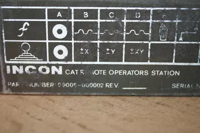 Used INCON 99005-000002 Robot Parts Michigan US | Ideal Machinery #1269690