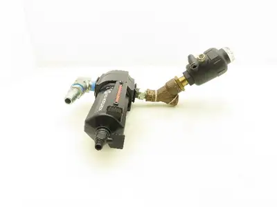 Burkert Excelon 2000 A 9/16 PTFE BZ Pneumatic 2/2 Angle Seat Valve Lubricator