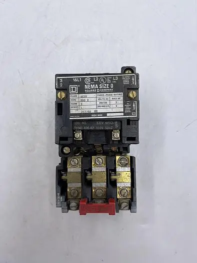 Used SQUARE D SQUARE D 8536 SIZE 0 Misc Electrical & Power Parts | ND Industrial Surplus #1214158