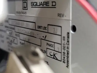 USED SQUARE D MODEL 6