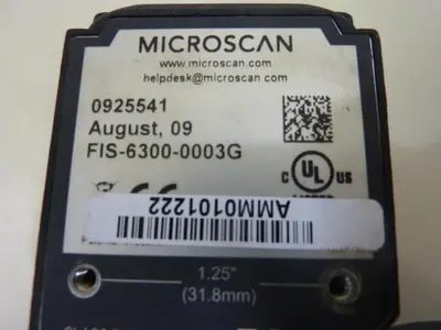 USED MICROSCAN FIS-6300-0003G