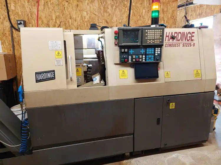Used 2000 HARDINGE CONQUEST ST225-B Swiss Type Automatic Screw Machines Saskatchewan CA | Revelation Machinery #402625
