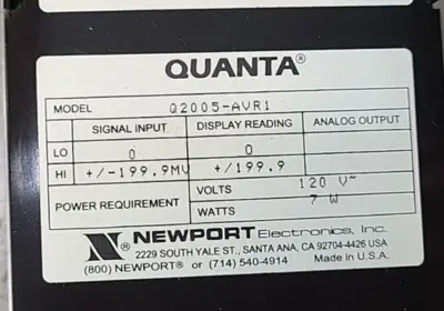 Quanta Newport Electronics Q2005-AVR1 Loc 4D 18