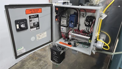 105 CFM Una-Dyn Powermax HP Pump, w/ 2" Hopper, 5 HP