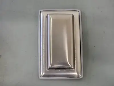 1-Gang Dustproof Stainless Steel Wallplate Cover