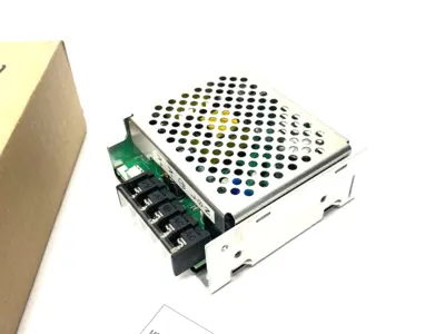 USED OMRON COVERED POWER SUPPLY INPUT 100 TO 240 VAC, OUTPUT 24V 0.65A