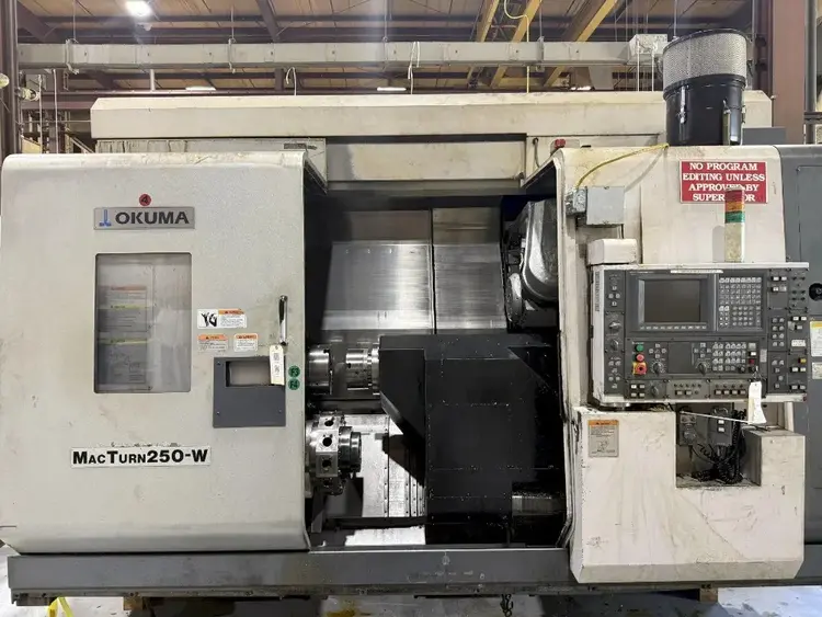 Used 2004 OKUMA 250W 5-Axis or More CNC Lathes Ohio US | HGR 24 #728374